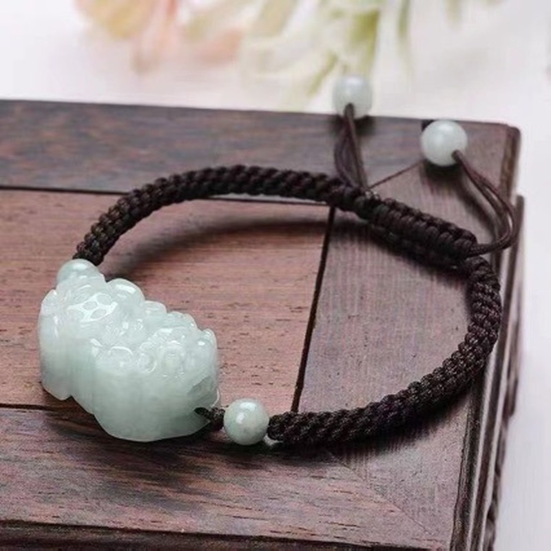 Jewelry & Watches Vitopoulos Reviews - Natural Jadeite A-grade Pixiu Bracelet for