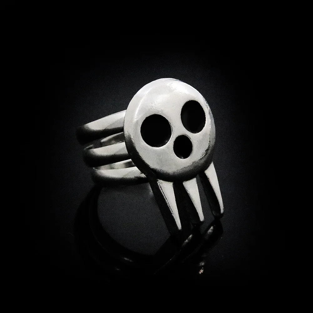 Gothic Skull Ring - Anime Soul Eater Death the Kid