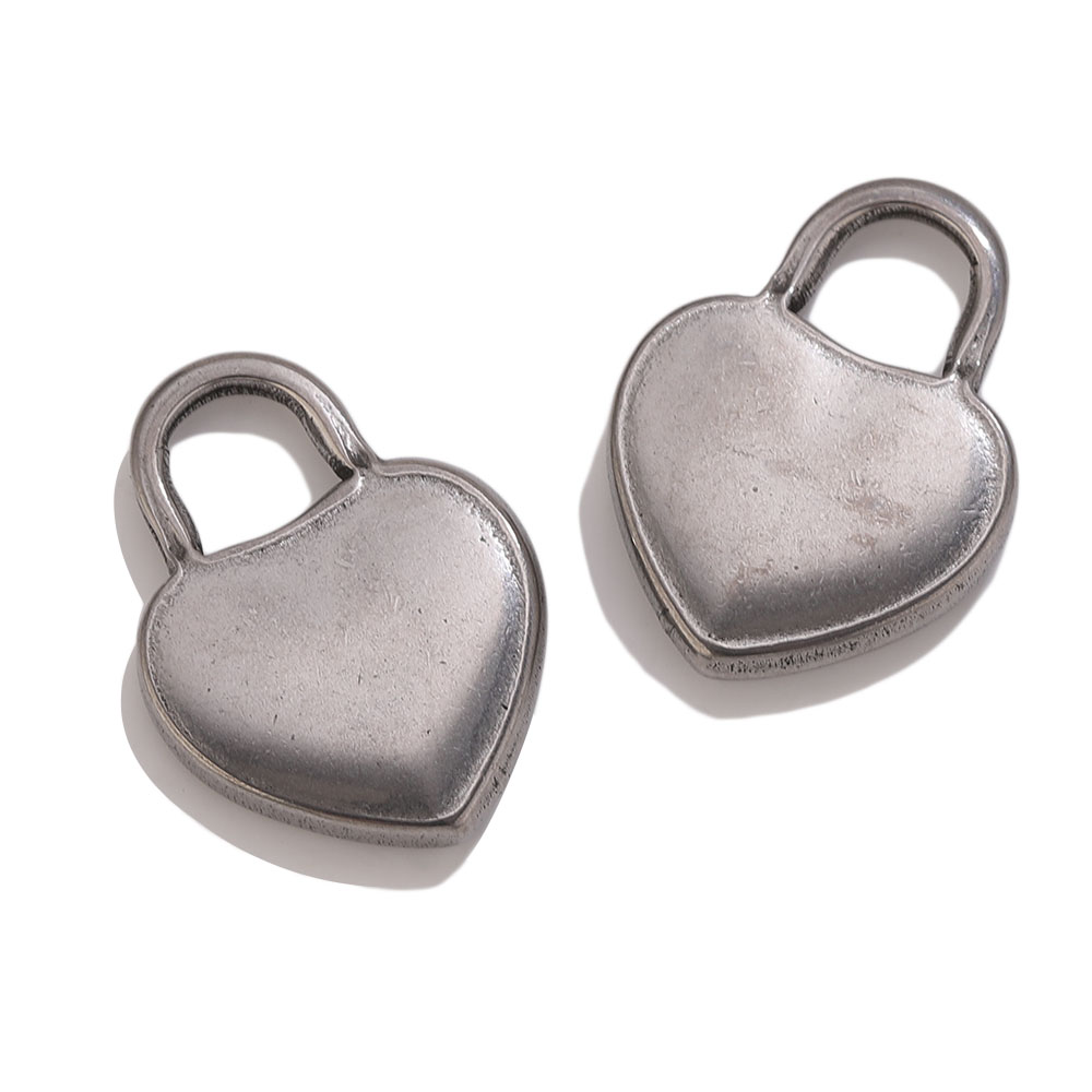 Moon Star Earrings - 5/10pcs Stainless Steel Charms 304L Heart
