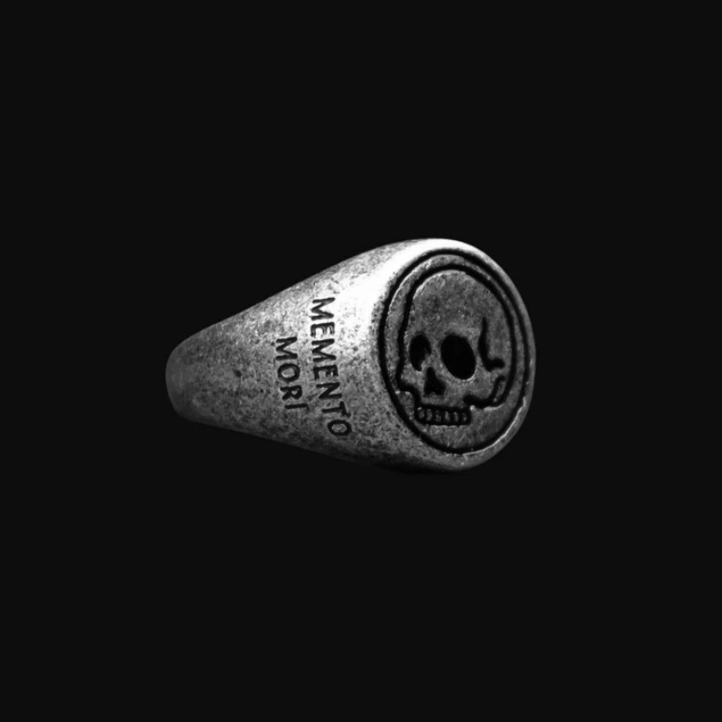 Gothic Skull Ring - 2025 Memento Mori Vintage New Luxury