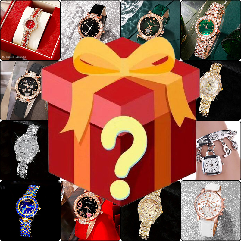 Watch Display Box - 1pc，Surprise mystery box with a 100%