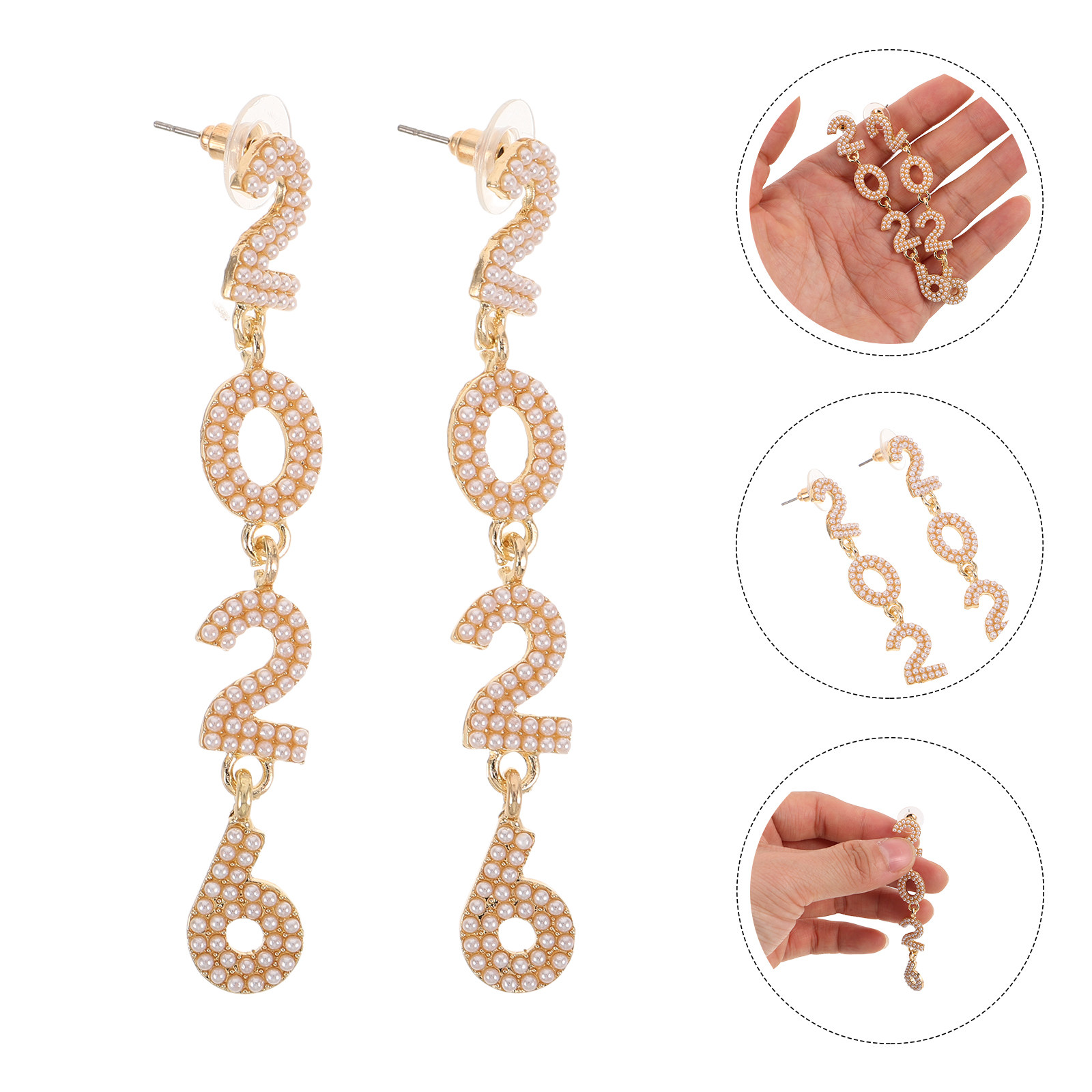 1Pair 2026 Rhinestone Dangle E - Eve Jewelry & Watches Distribuidor Oficial Rolex Buenos Aires 评论和价格