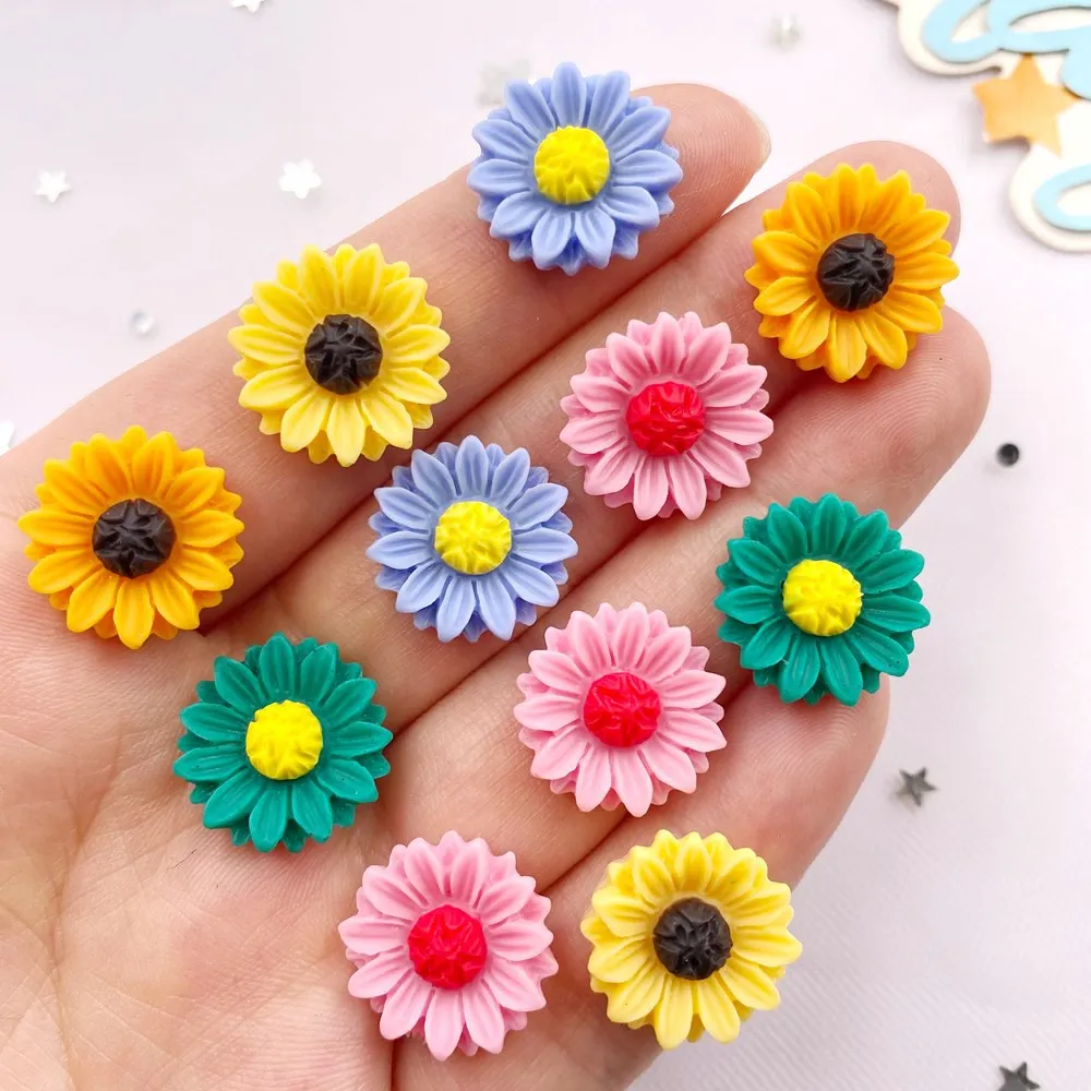 30Pcs Resin Colorful 15mm Sunf - Paradise Jewelry & Watches Llc Photos 评论和价格