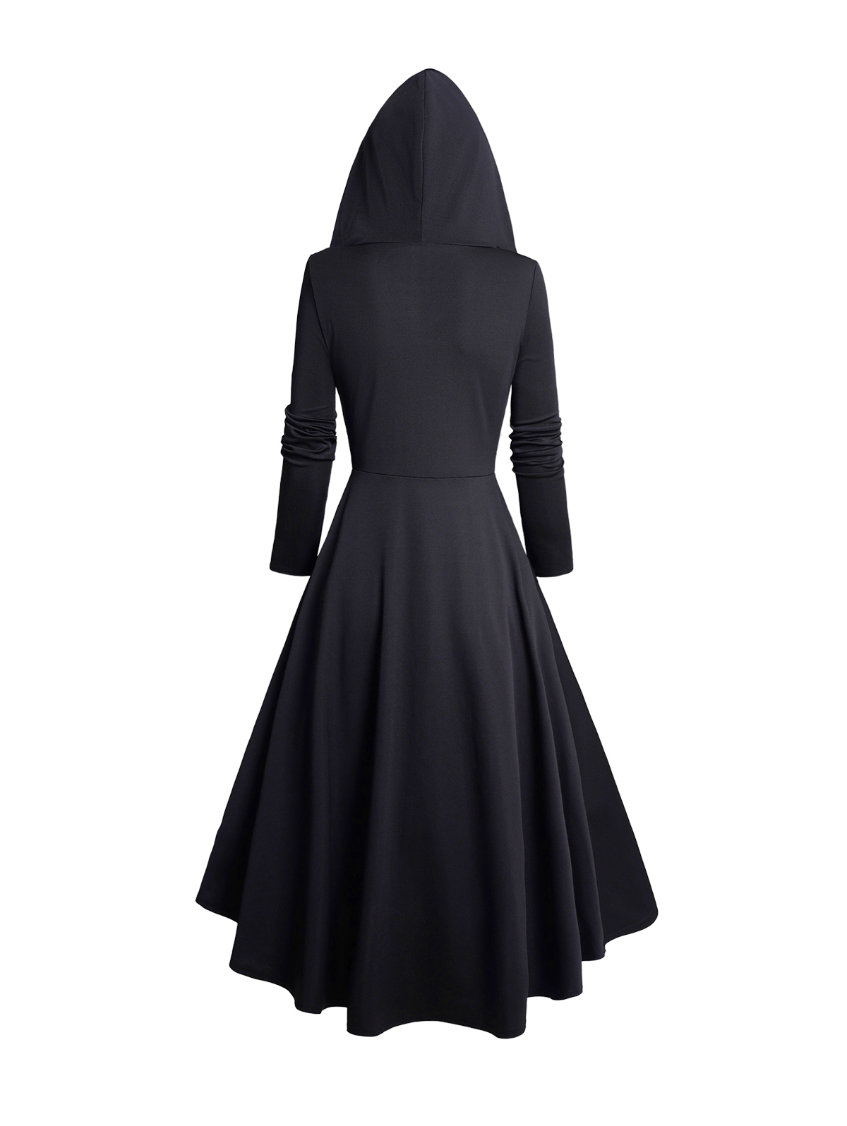 Women's Hoodie Dresses Hallowe - Gothic Skull Ring 评论和价格