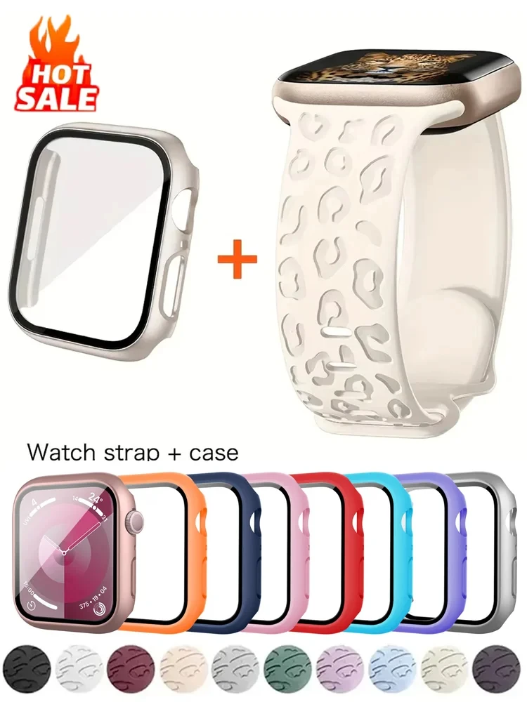 Glass+Case+Strap for Apple Wat - Jewelry Smart Watches 评论和价格