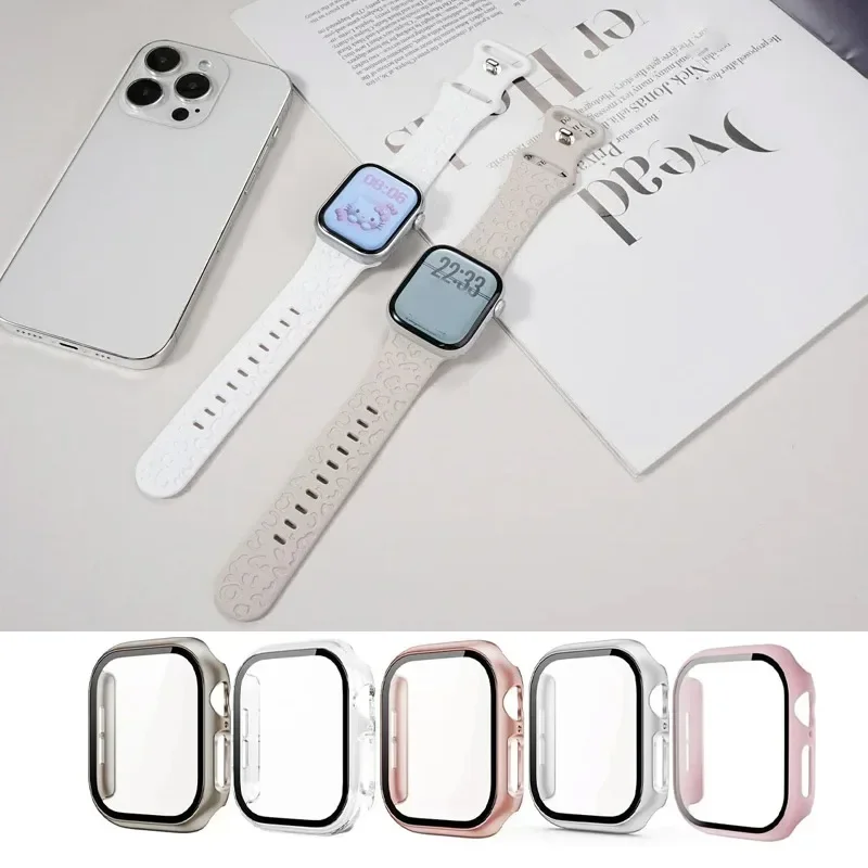 Glass+Case+Strap for Apple Wat - Jewelry Smart Watches 评论和价格