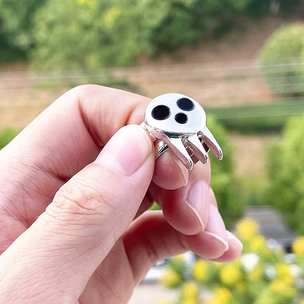 Anime Soul Eater Death the Kid - Gothic Skull Ring 评论和价格
