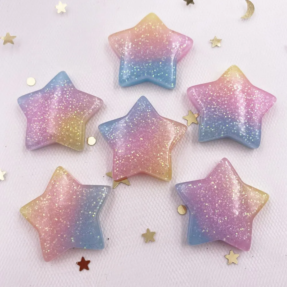 10PCS Glitter Kawaii Resin Col - Paradise Jewelry & Watches Llc Photos 评论和价格