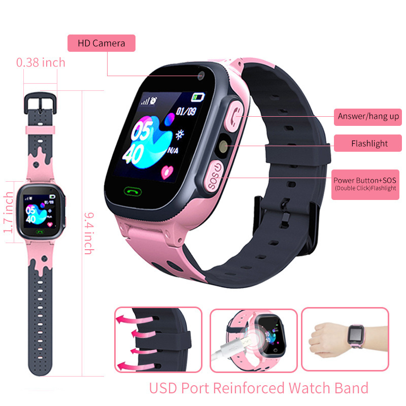 Kids Smart Watch Waterproof Sm - Jewelry Smart Watches 评论和价格