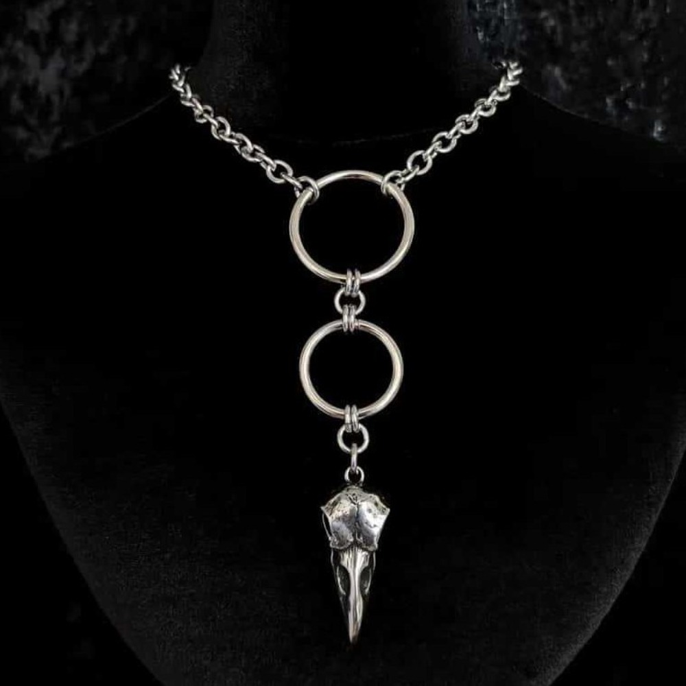 New Gothic Personality Stainle - Gothic Skull Ring 评论和价格
