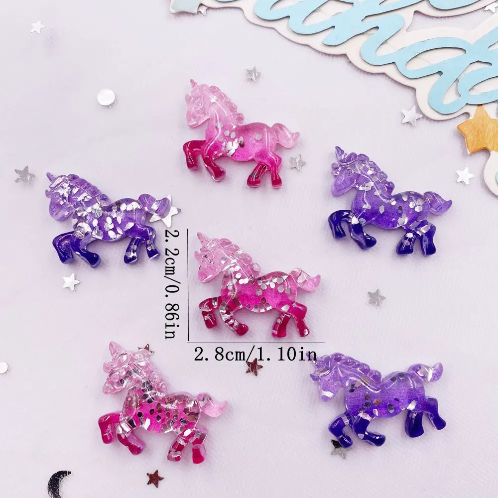 6PCS Colorful Resin Glitter 3D - Paradise Jewelry & Watches Llc Photos 评论和价格