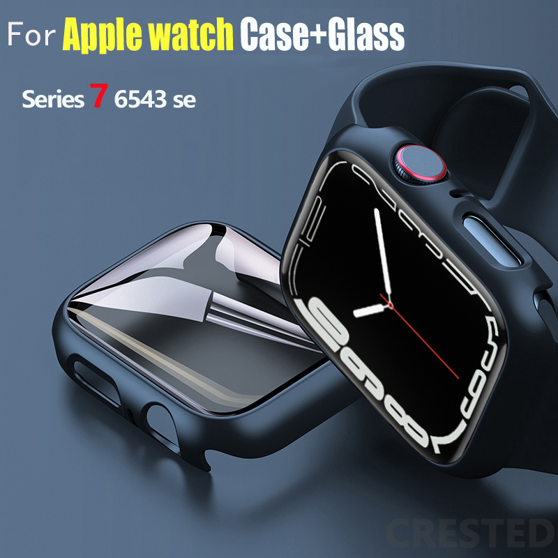 Glass+Cover For Apple Watch ca - Jewelry Smart Watches 评论和价格