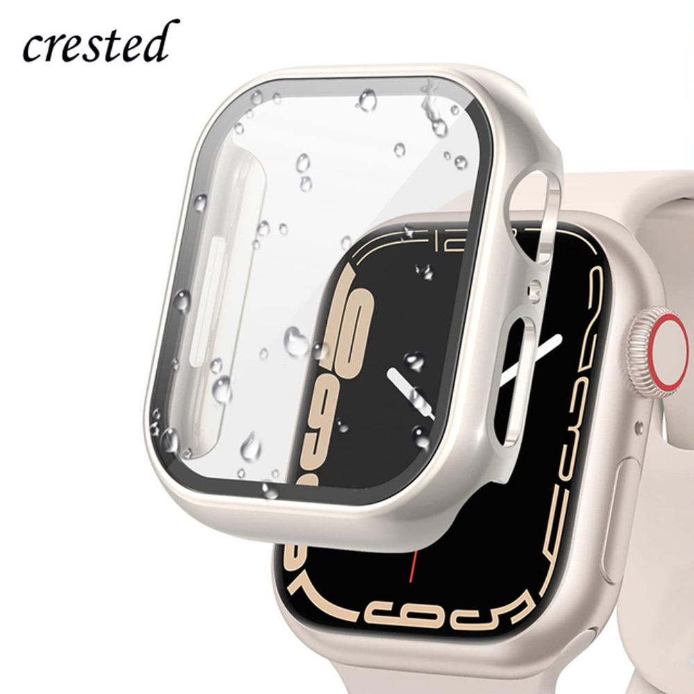 Glass+Cover For Apple Watch ca - Jewelry Smart Watches 评论和价格