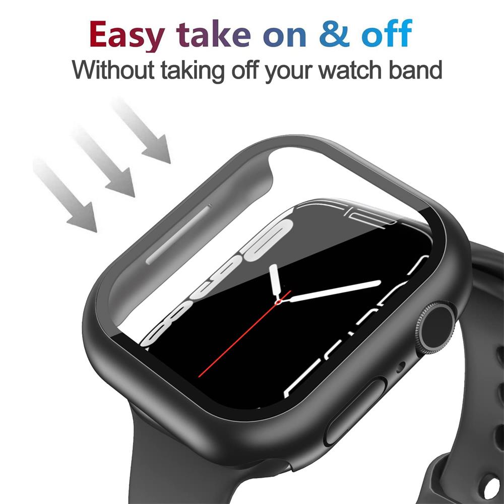 Glass+Cover For Apple Watch ca - Jewelry Smart Watches 评论和价格