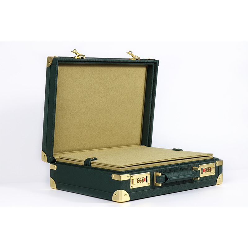 OEM ODM Luxury 15 Slots Green  - Watch Display Box 评论和价格