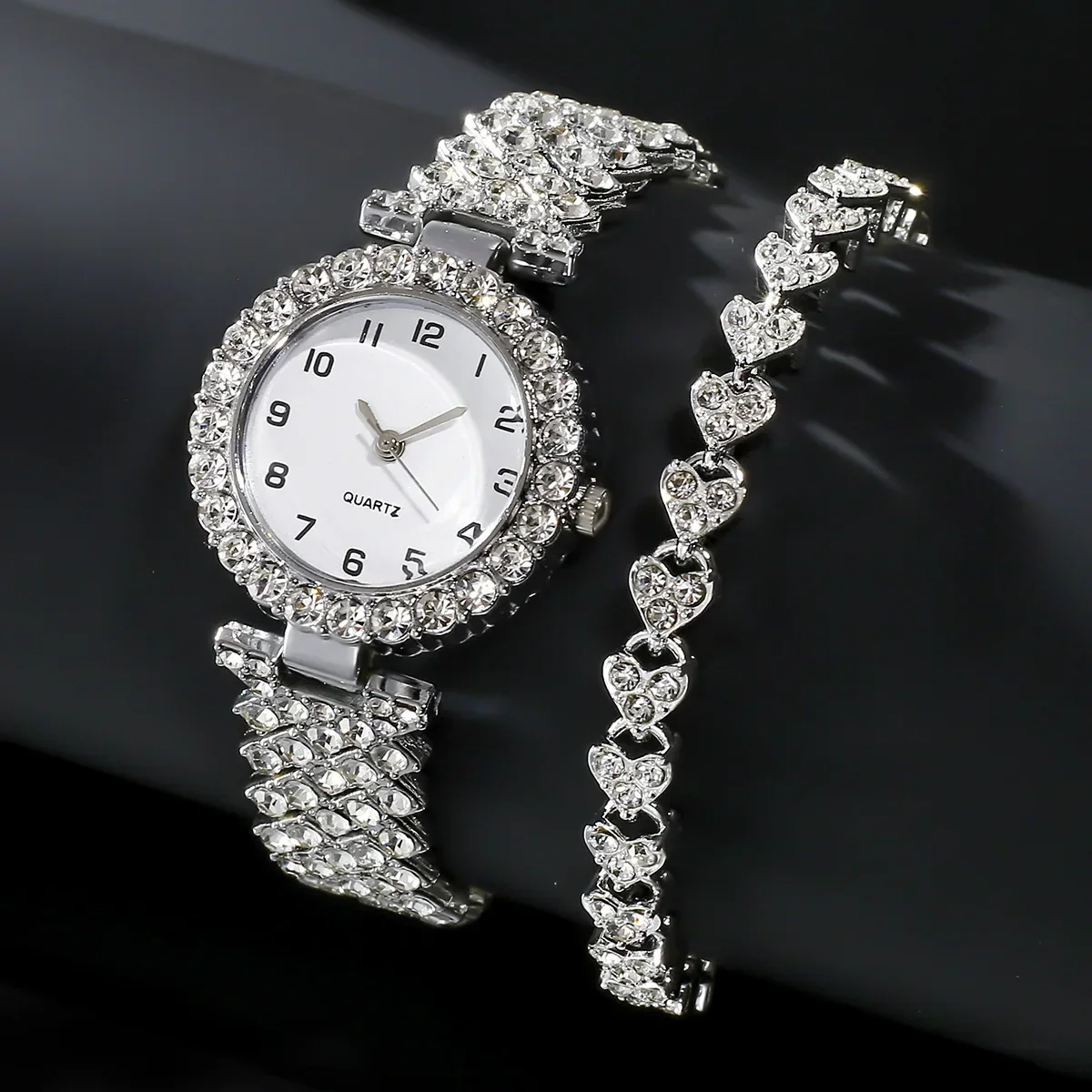 1pcs/2pcs Luxury Fashion Women - Jewelry Watch Making 评论和价格
