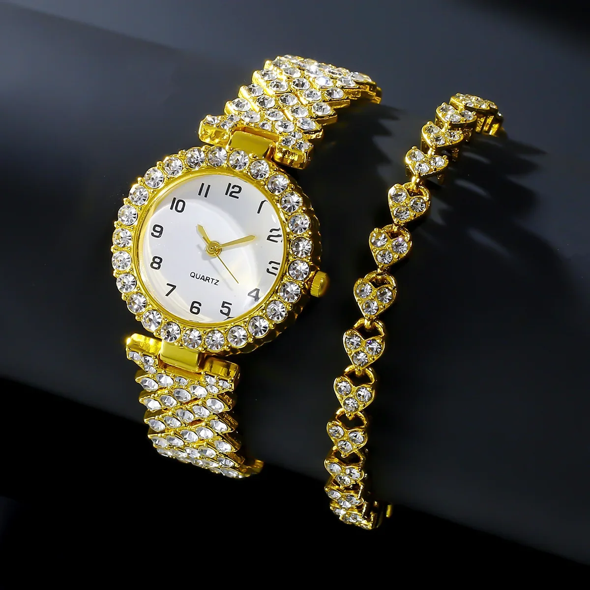 1pcs/2pcs Luxury Fashion Women - Jewelry Watch Making 评论和价格
