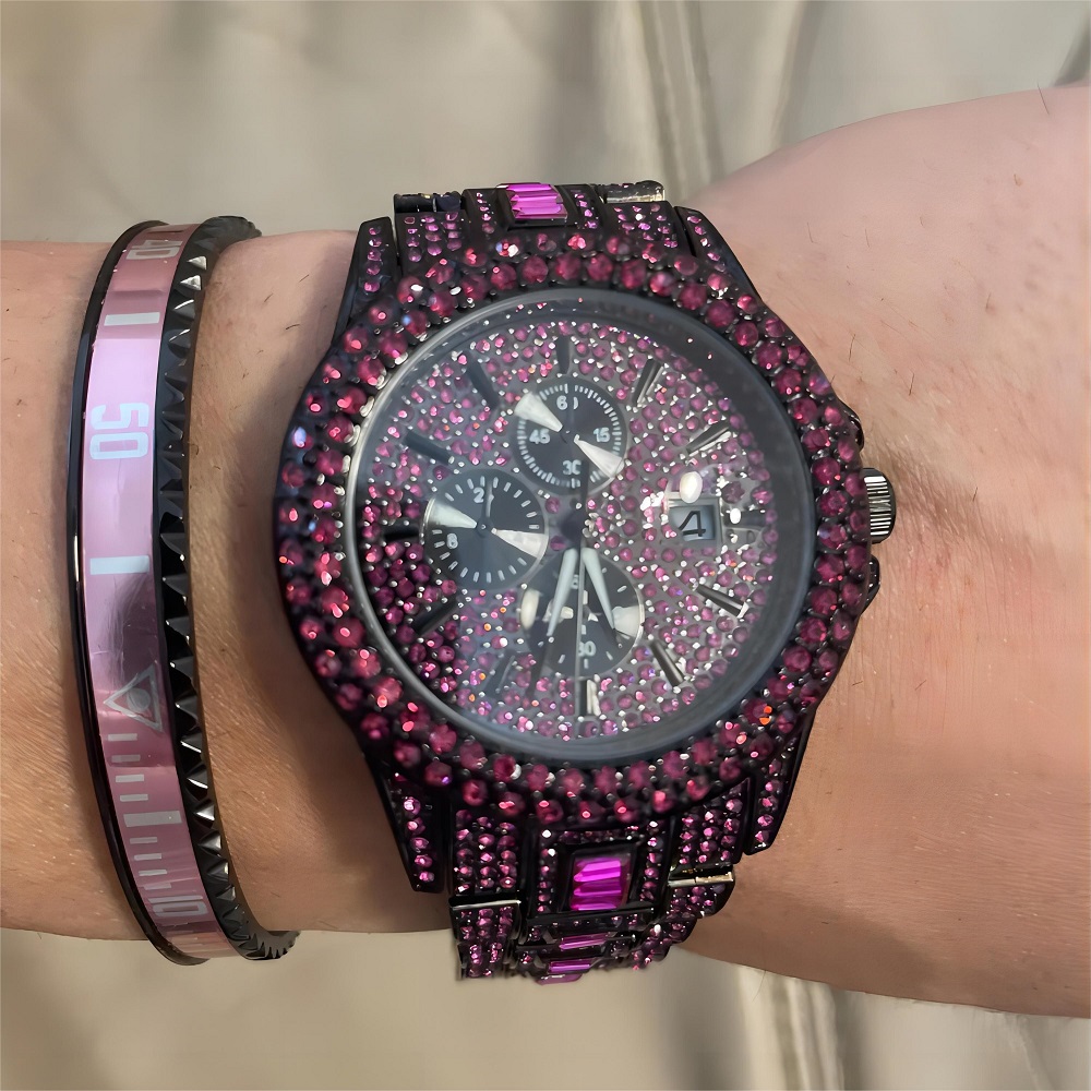 Hot Sell Red Ice Watch For Men - Jewelry And Watches Luxury Brand 评论和价格