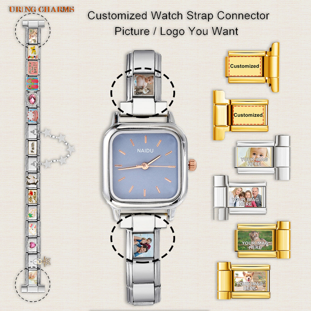 1 pair Picture Logo Customized - Jewelry Watch Making 评论和价格