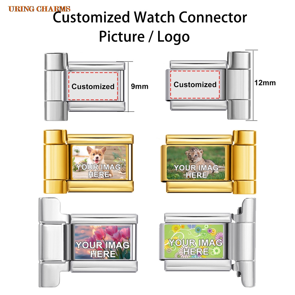 1 pair Picture Logo Customized - Jewelry Watch Making 评论和价格