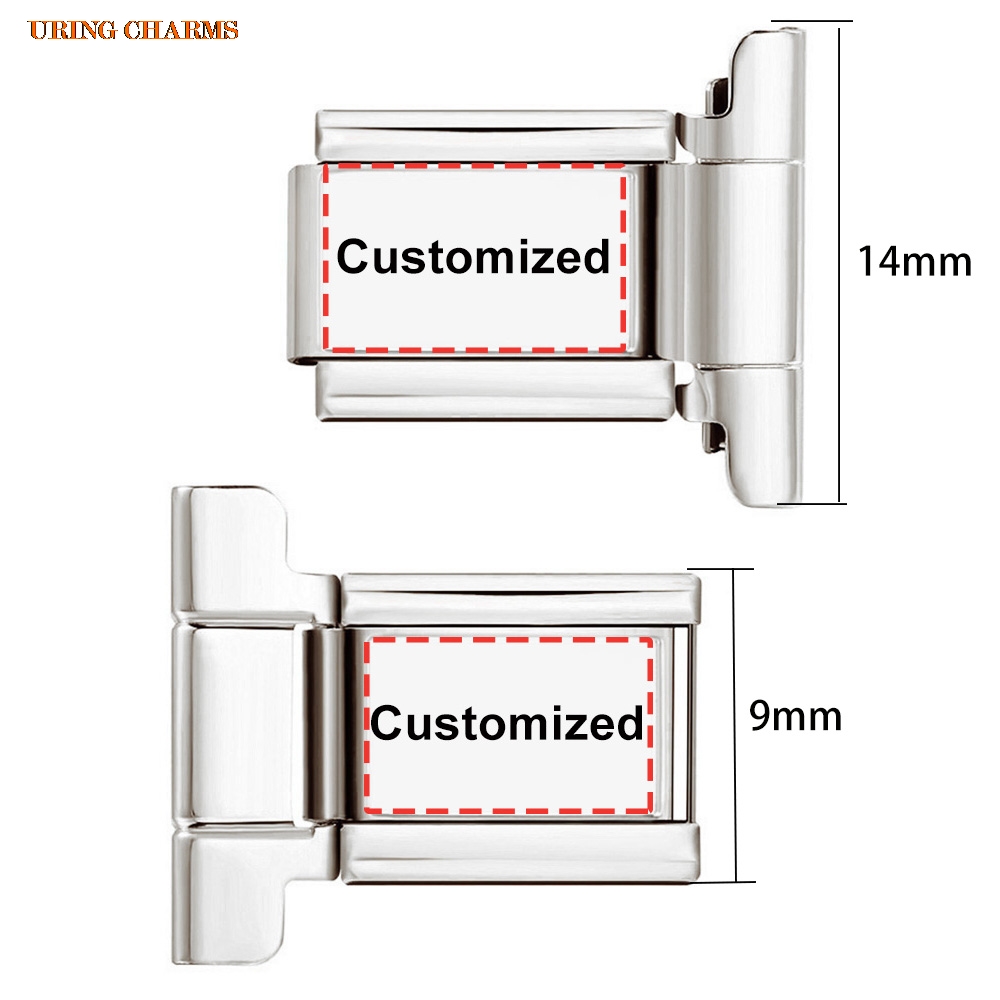 1 pair Picture Logo Customized - Jewelry Watch Making 评论和价格