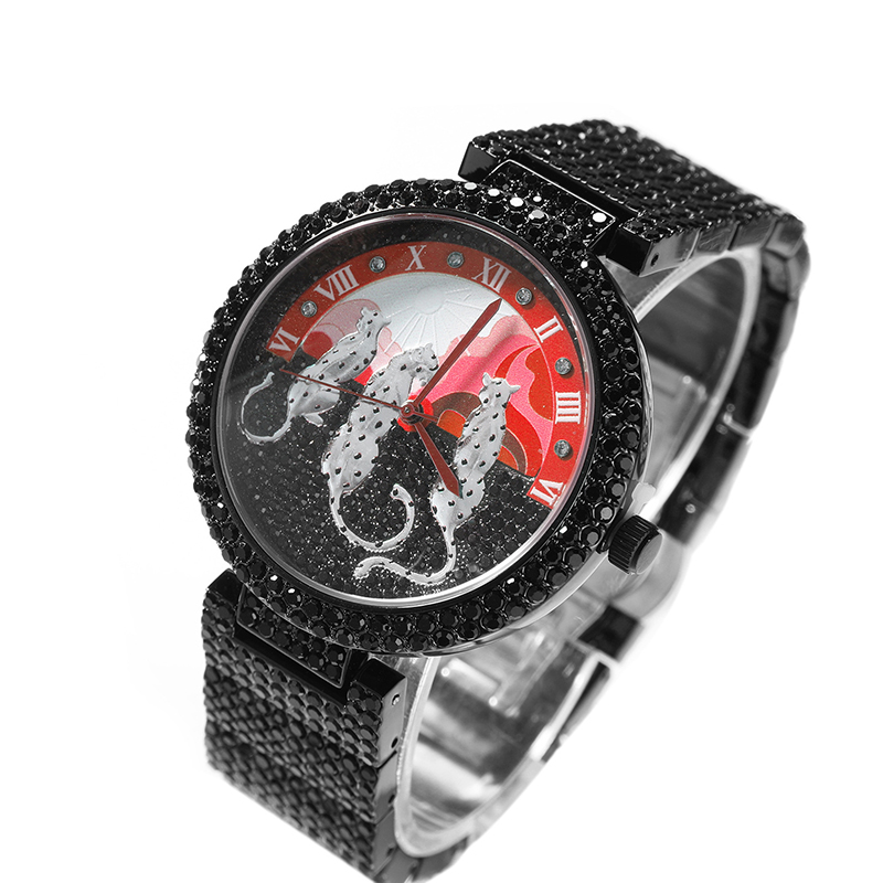 Men's Watches Sun and leopard  - Jewelry And Watches Luxury Brand 评论和价格