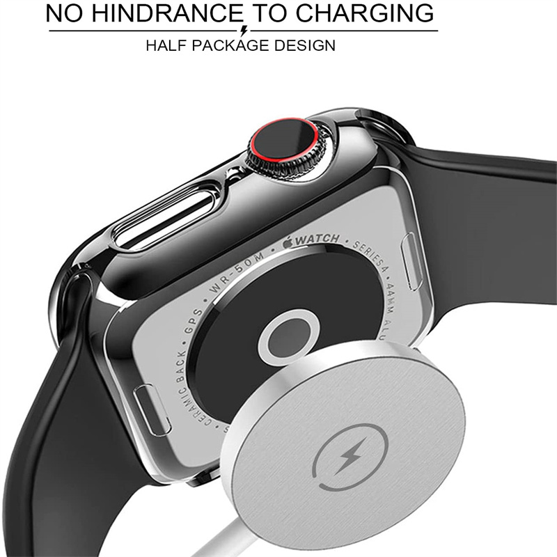 Glass+Cover For Apple Watch Ca - Jewelry Smart Watches 评论和价格