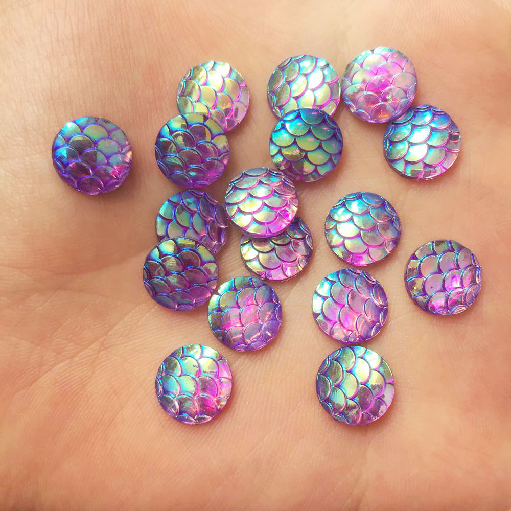 Shiny 100Pcs AB Resin 10mm Rou - Paradise Jewelry & Watches Llc Photos 评论和价格