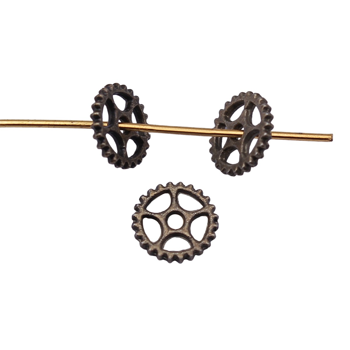 Steampunk Charms Gear Pendants - Jewelry Watch Making 评论和价格
