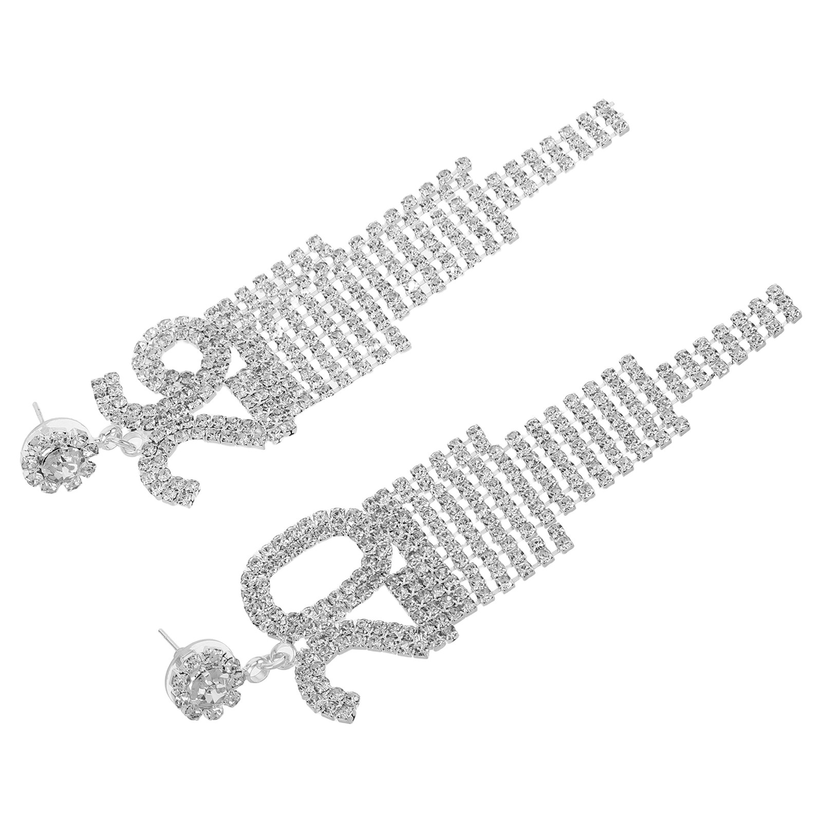 1Pair Rhinestone Tassel Chain  - Eve Jewelry & Watches Distribuidor Oficial Rolex Buenos Aires 评论和价格