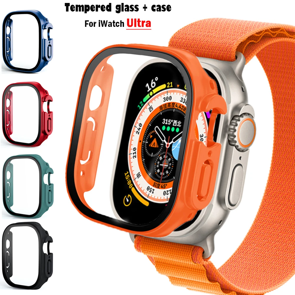 Glass+case For Apple Watch Ult - Jewelry Smart Watches 评论和价格